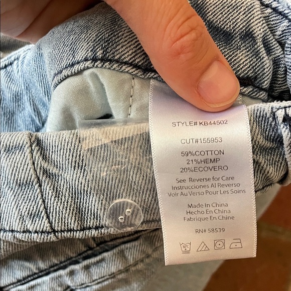 Kut from the Kloth Trouser Light Blue Denim - Picture 2 of 7